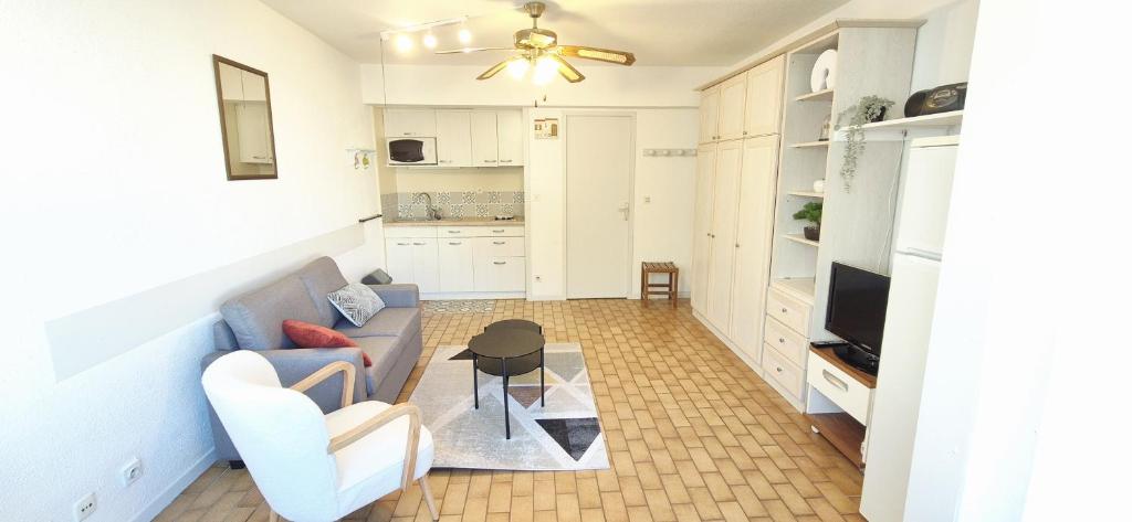 Studio 30m2 4 pers cœur de ville à 2 pas de la mer