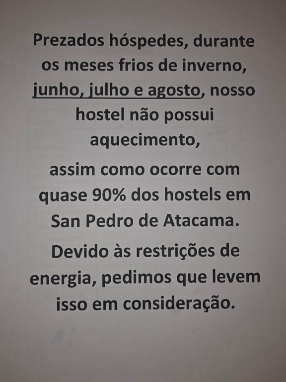 Hostal Illauca de Atacama