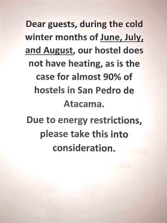 Hostal Illauca de Atacama