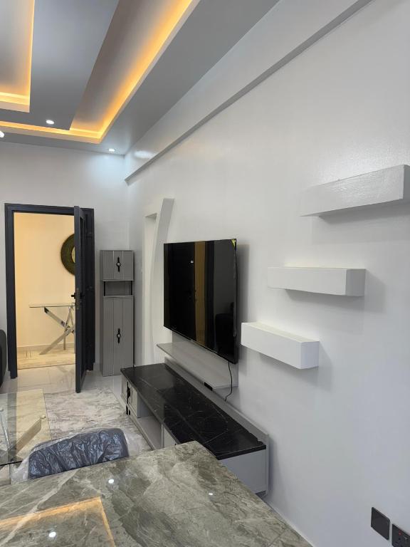 TV a/nebo společenská místnost v ubytování Flats for rent