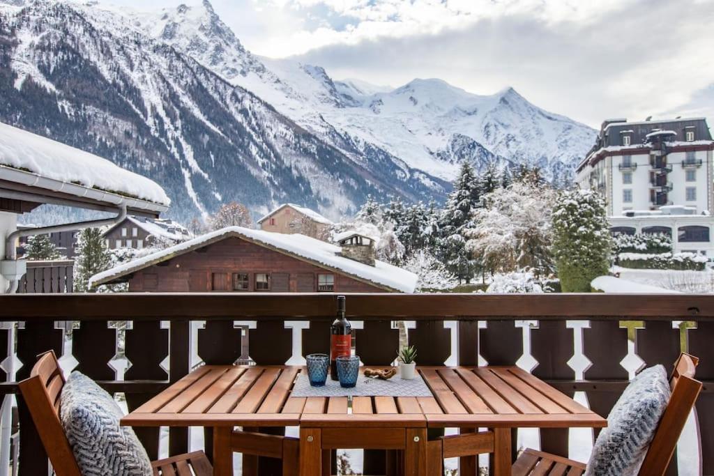 Savoy Cosy 1CH pied pistes Hypercentre Vue MtBlanc