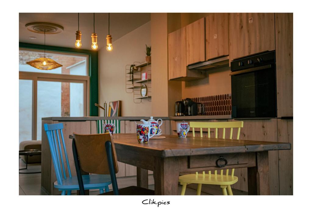 ครัวหรือมุมครัวของ La cachoire