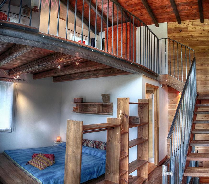 Postel nebo postele na pokoji v ubytování Albergo Diffuso Magredi