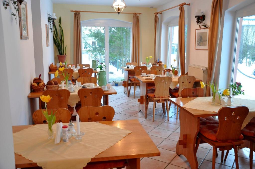 Restaurace v ubytování Pension Waldeck