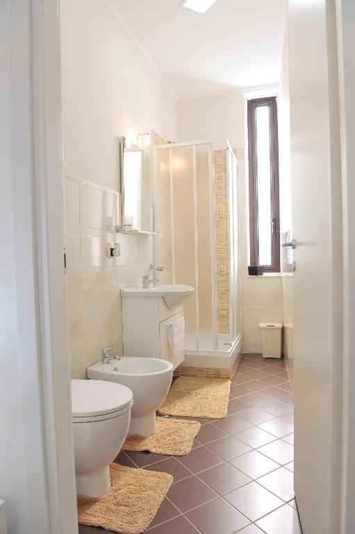 Koupelna v ubytování B&B Rosy