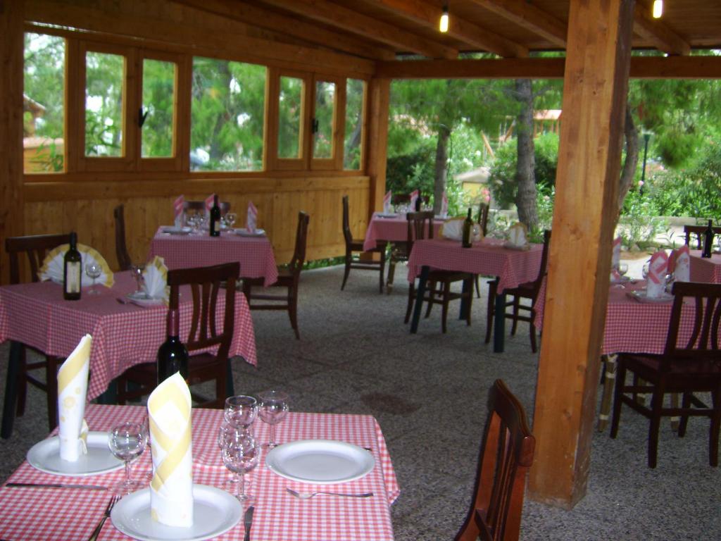 Restaurace v ubytování B&B Villa Carla