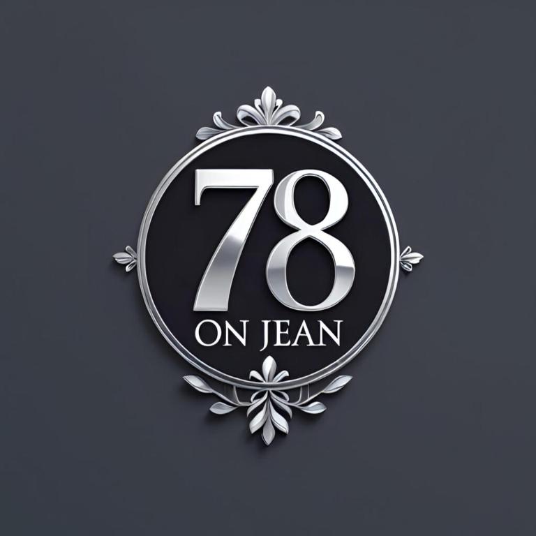 a black and silver plaque with the number on it at 78onJean in Centurion
