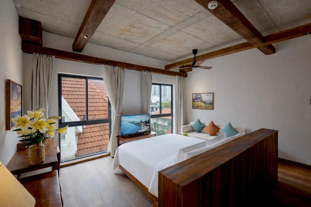Phòng Deluxe Giường Đôi/2 Giường Đơn Nhìn Ra Thành Phố