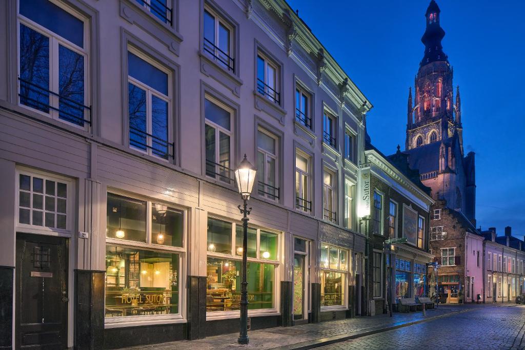 Udsigt til Breda eller udsigt til byen taget fra hotellet