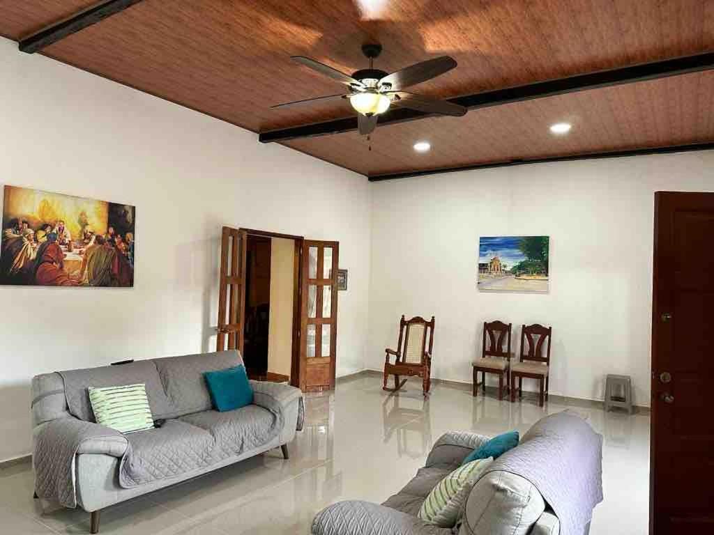 Modern colonial house