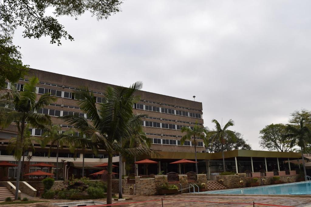 Bazén v ubytování Utalii Hotel nebo v jeho okolí