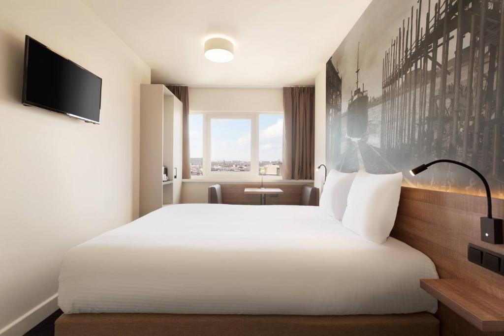 Rotterdam Teleport Hotel - Budget-Doppelzimmer