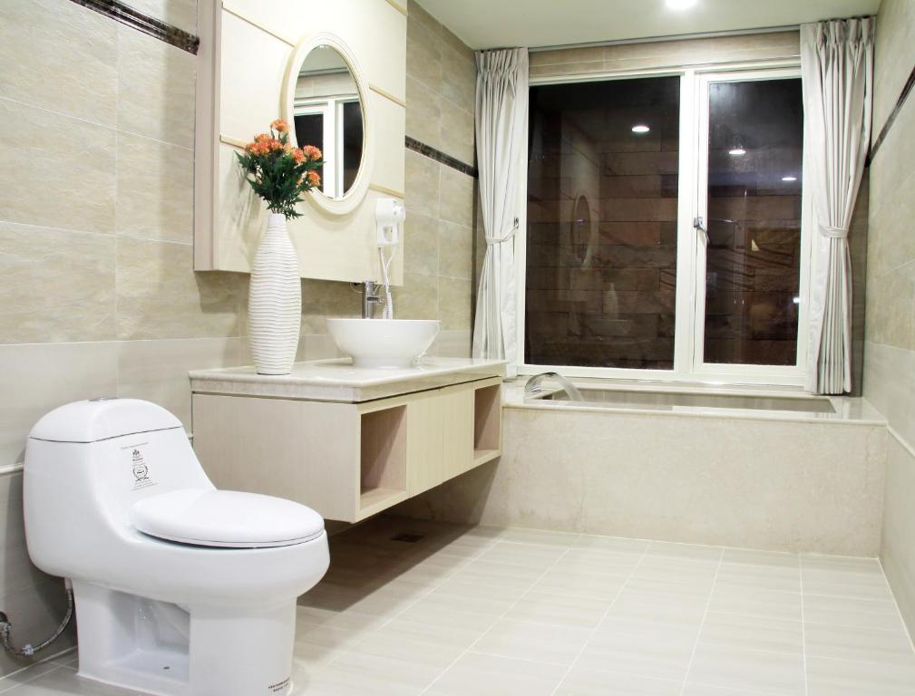 Koupelna v ubytování Chuang-Tang Spring SPA Hotel - Deyang