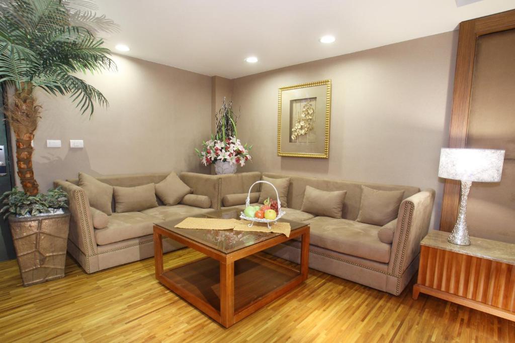 Posezení v ubytování Chuang-Tang Spring SPA Hotel - Deyang