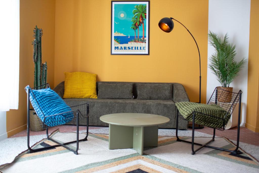 Chic & Arty - 1BR 5P - AC