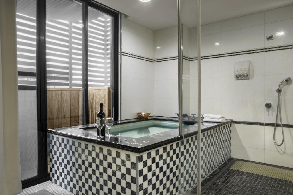 Koupelna v ubytování Chuang-Tang Spring SPA Hotel - Deyang