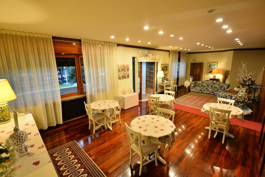Posezení v ubytování B&B Villa Bianca