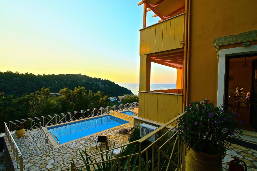 Basen w obiekcie Agios Nikitas View 2 lub w pobliżu