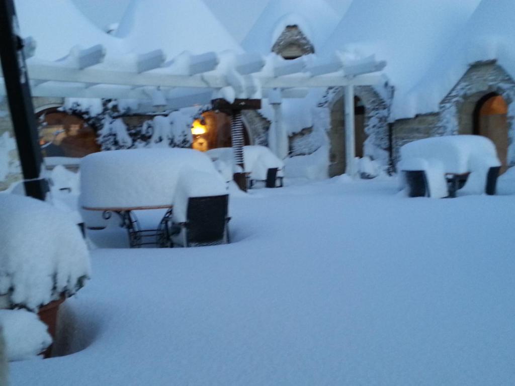 Masseria Chiancone Torricella v zimě