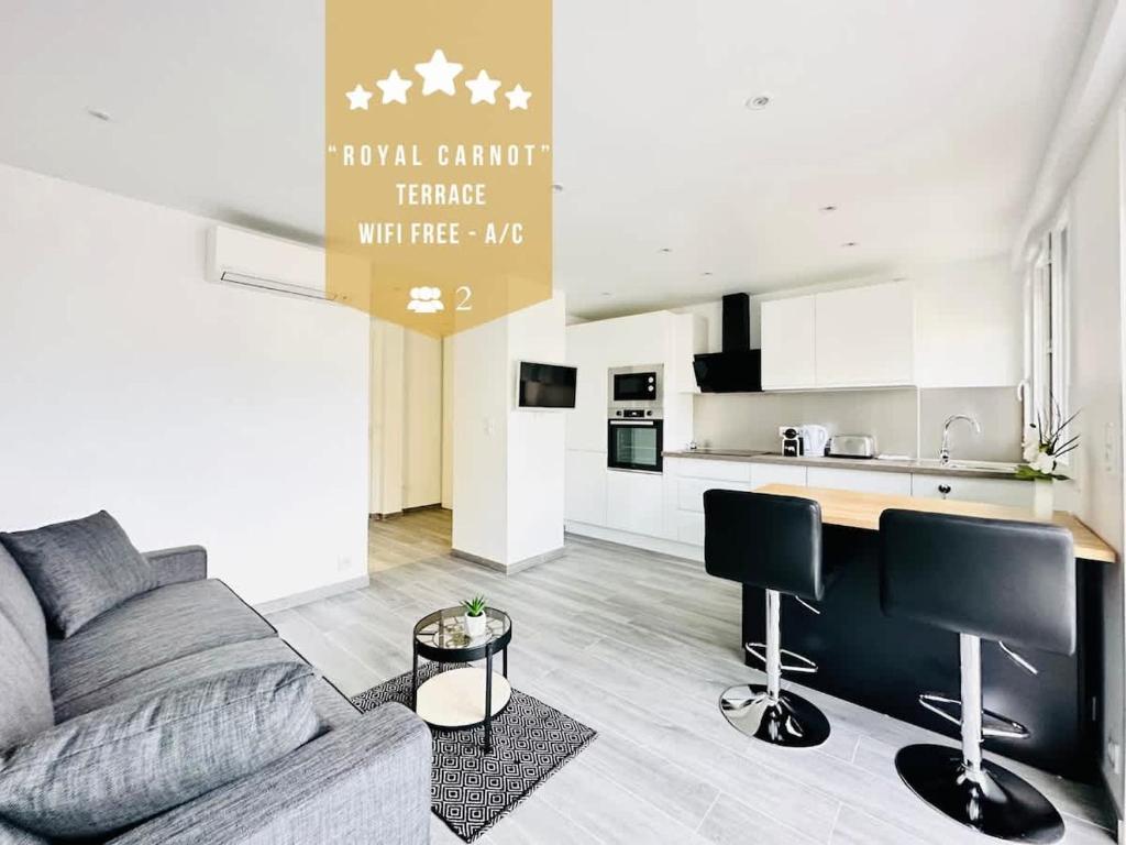 Le Royal Carnot - Studio - Cannes Centre Terrasse