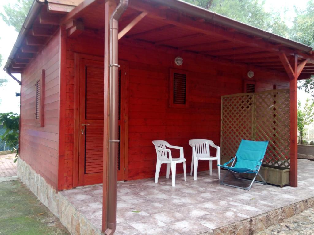 Budova, kde se bed and breakfast nachází