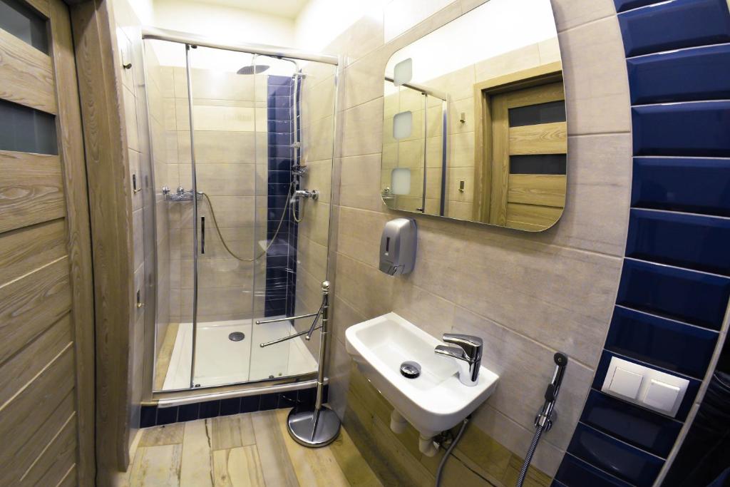 Kúpeľňa v ubytovaní Event Hostel - Opole