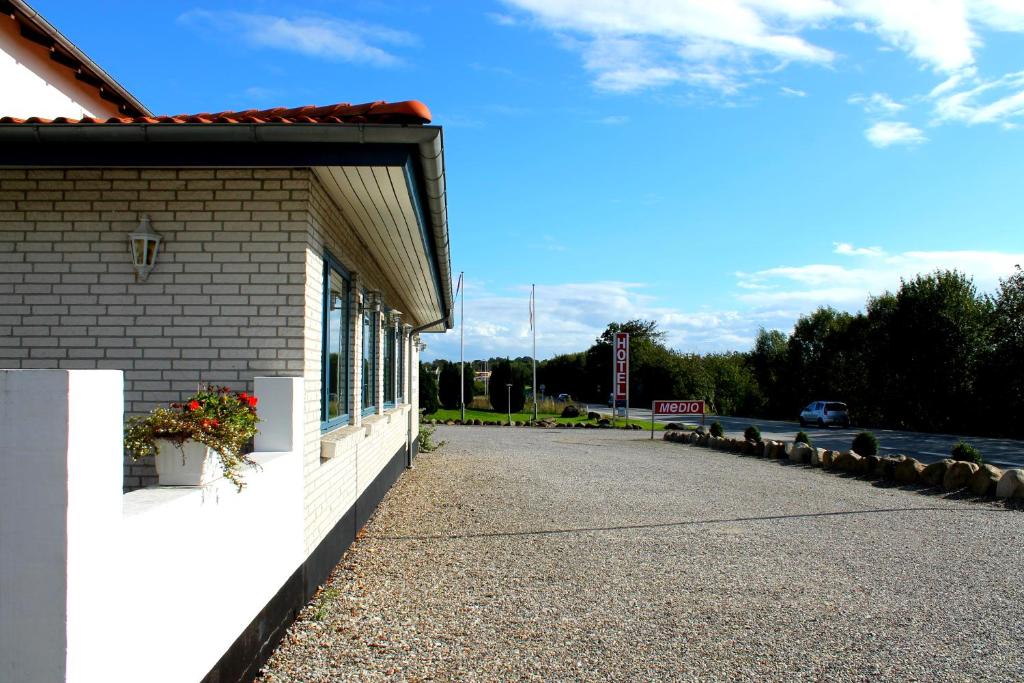 Budova, kde se aparthotel nachází