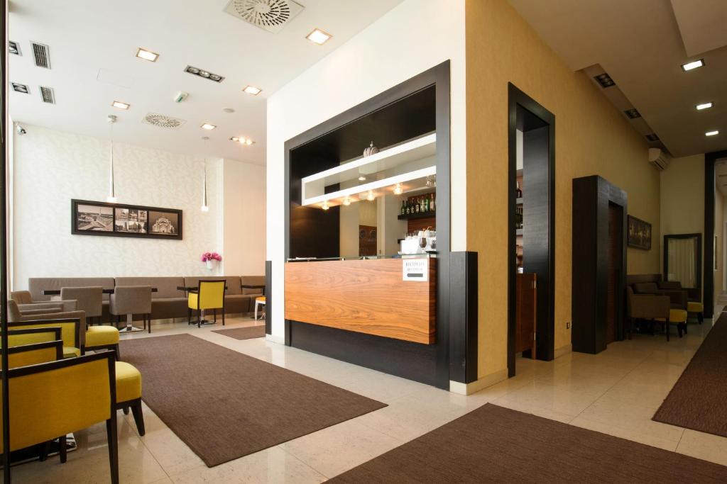 Posezení v ubytování Garni Hotel Nevski