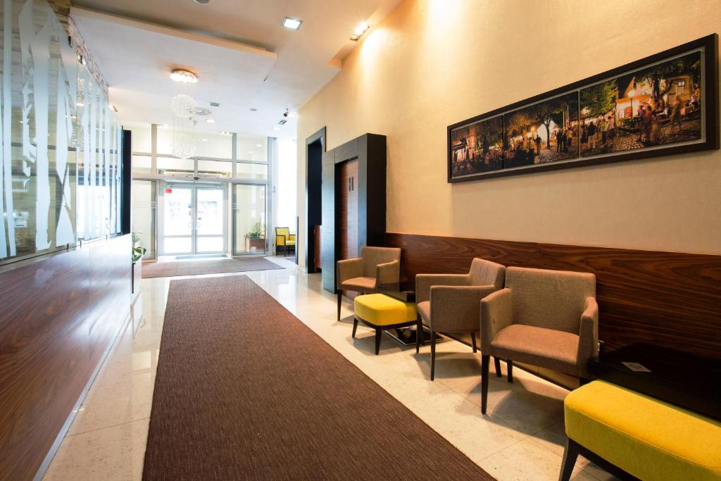 Posezení v ubytování Garni Hotel Nevski