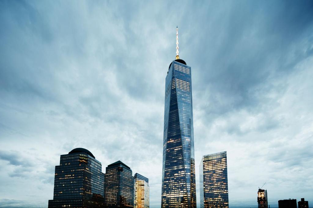 Nespecifikovaný výhled na destinaci New York nebo výhled na město při pohledu z hotelu