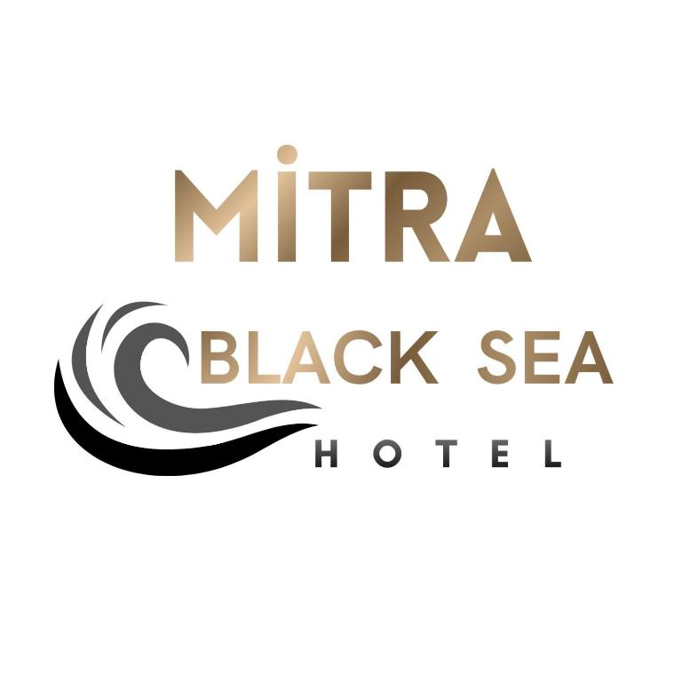 a logo for a black sea hotel at Mitra Black Sea in Arhavi