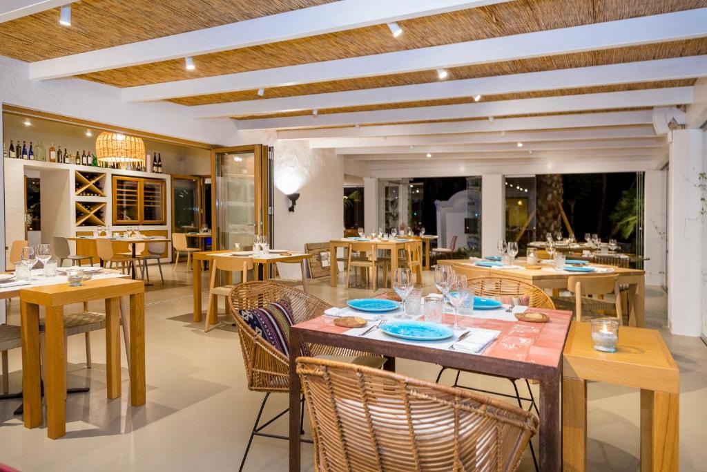 Restaurace v ubytování Casbah Formentera Hotel & Restaurant