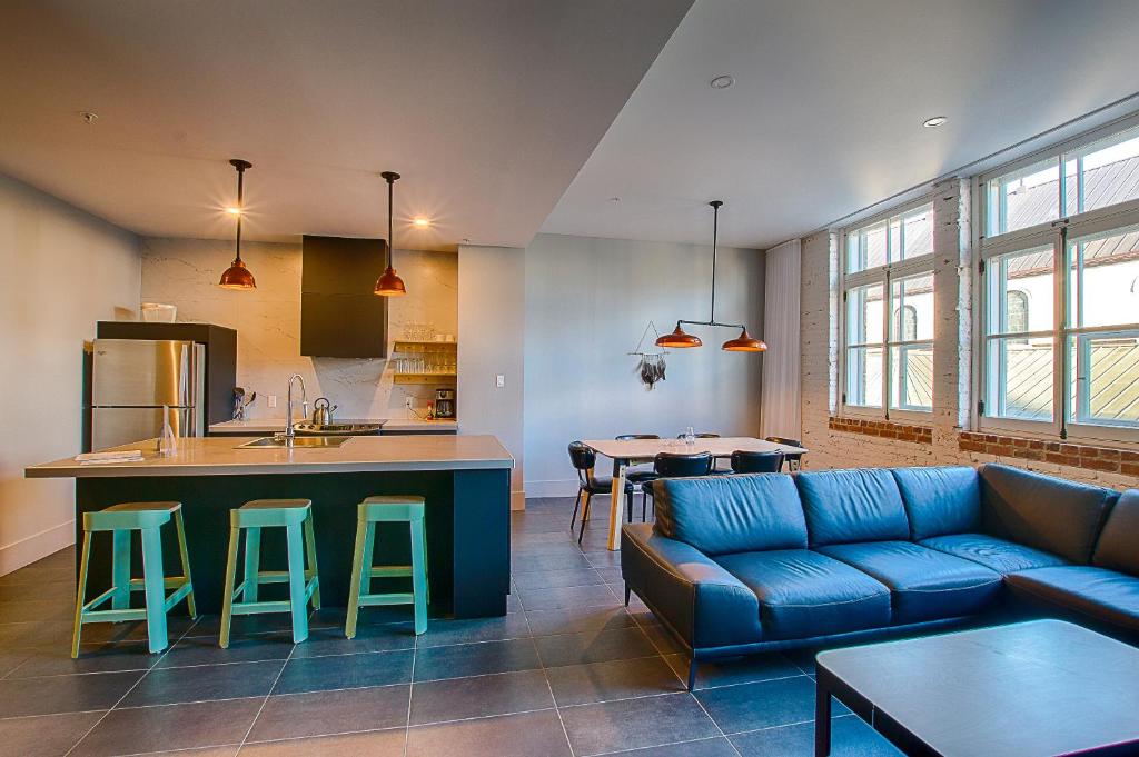 Les Lofts du Trésor - Par Les Lofts Vieux-Québec - Apartamento Familiar De Lujo T202