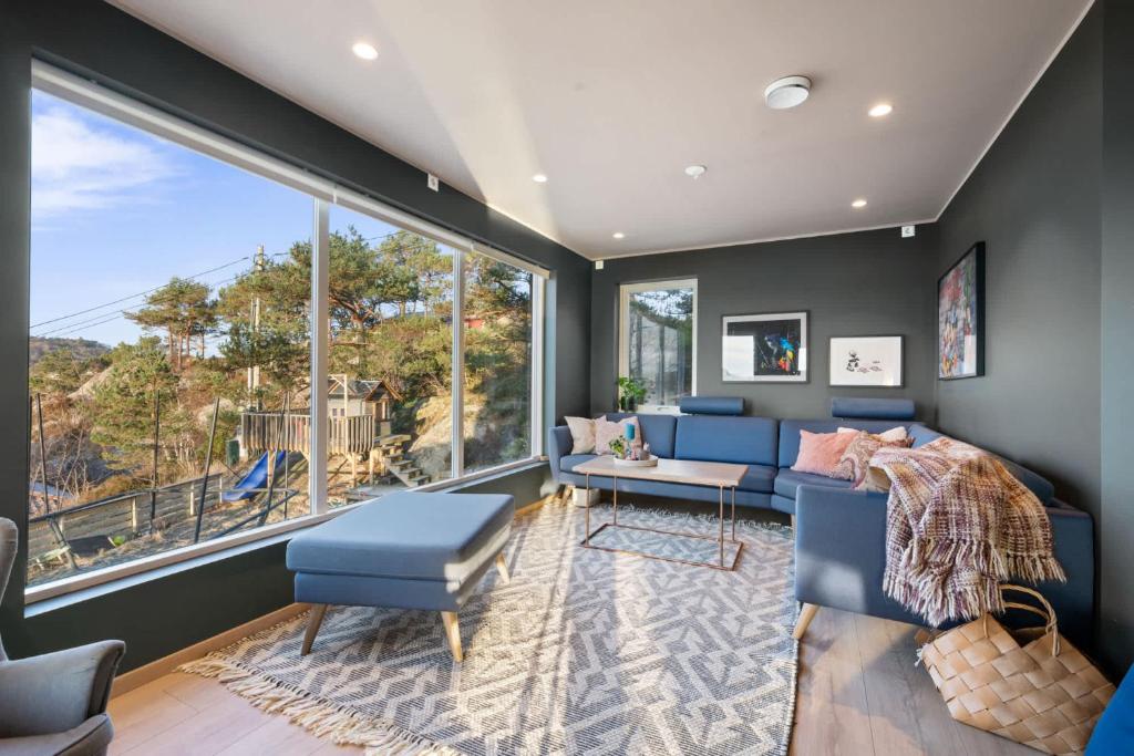 Gallery image of Seafront Villa with Balcony and Panoramic Views in Veland