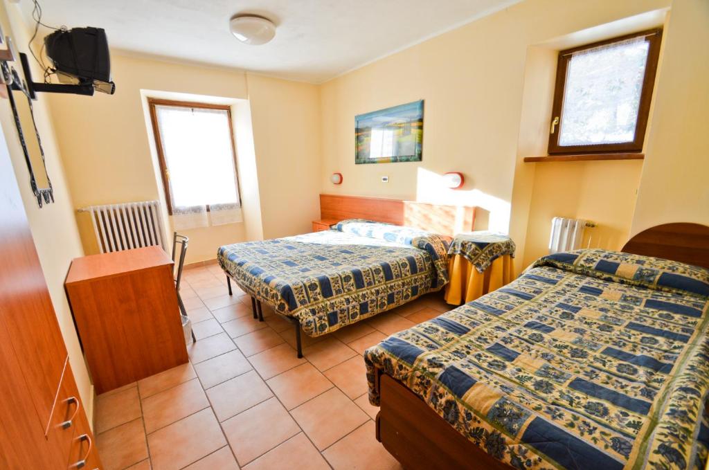 Ein Zimmer in der Unterkunft Hotel Miramonti