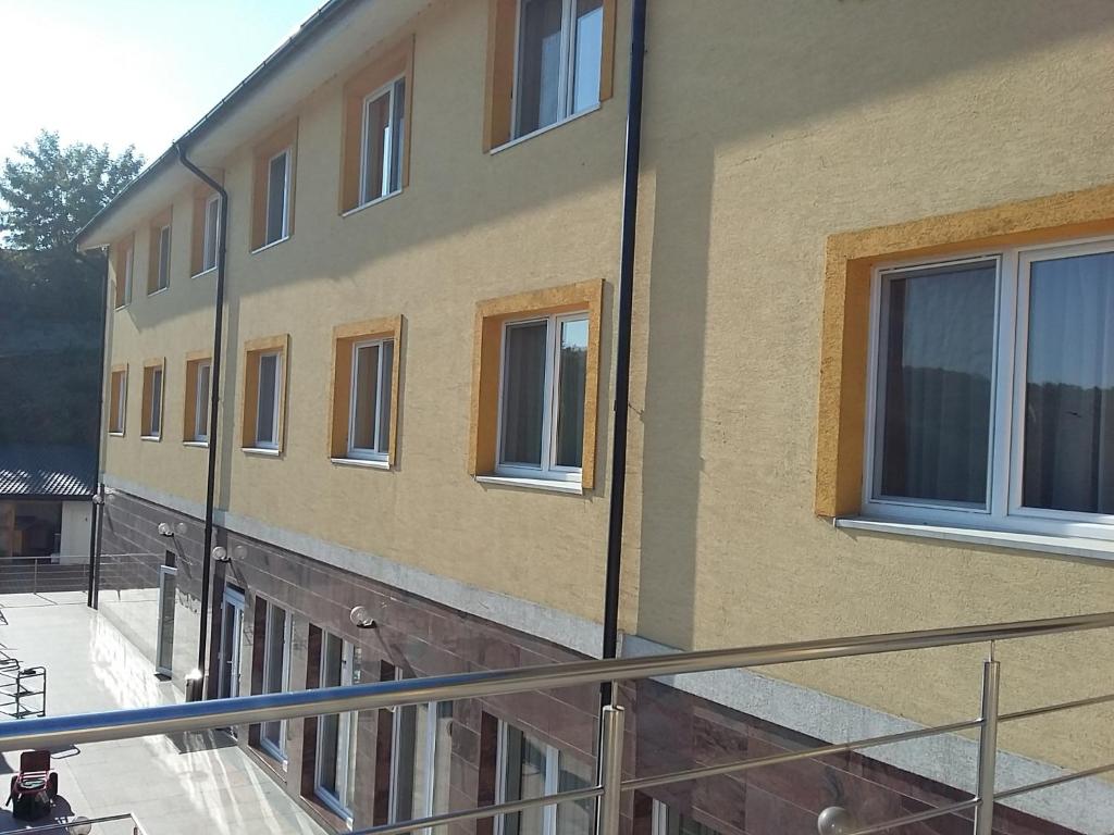 Balkón nebo terasa v ubytování Hotel Auto Jas