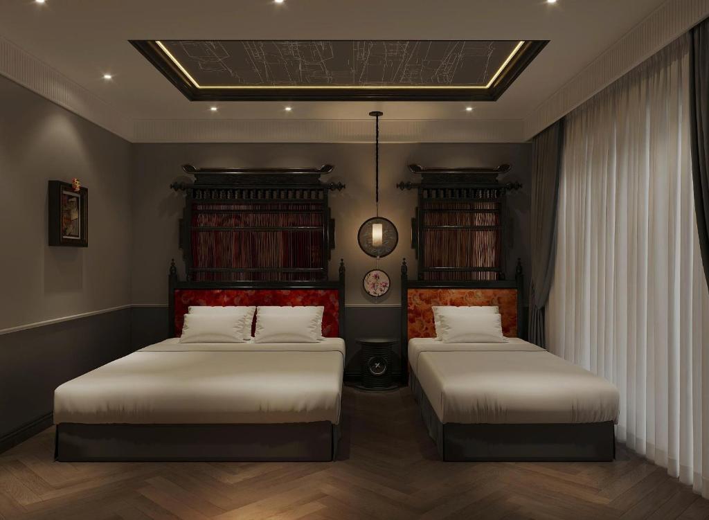 Phòng cho 3 người có Ban Công