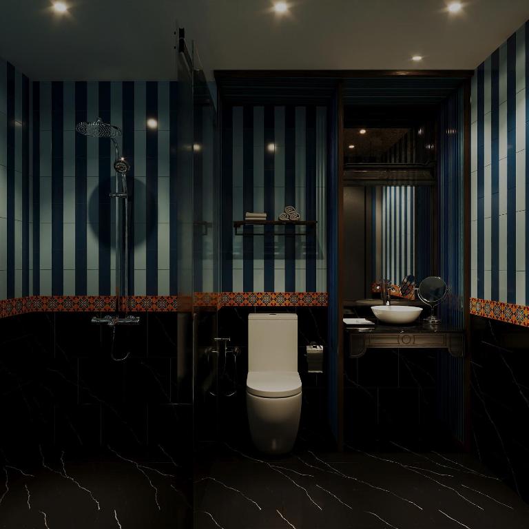 Phòng Giường Đôi Deluxe Có Cửa Sổ Bên Trong
