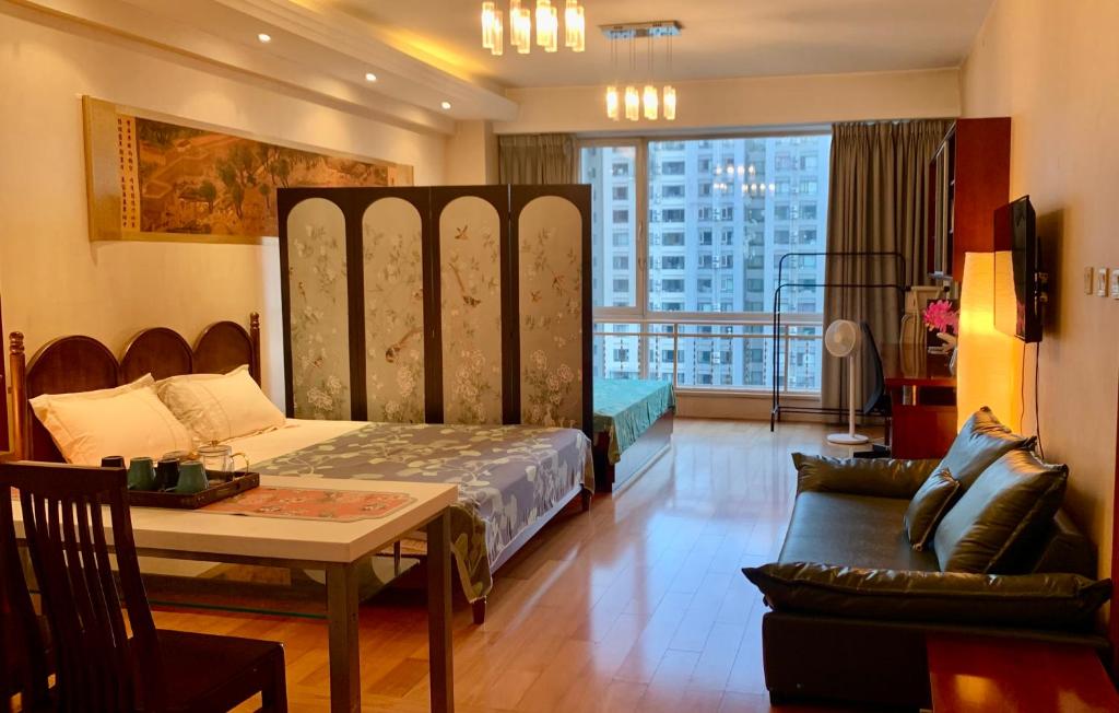 Beijing CDB- Superior Quadruple Room with Queen beds, Pekinas ...