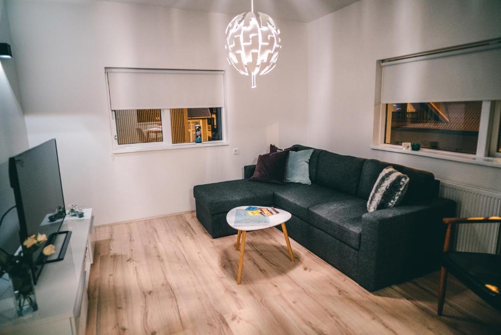TV a/nebo společenská místnost v ubytování Casablanca Apartments