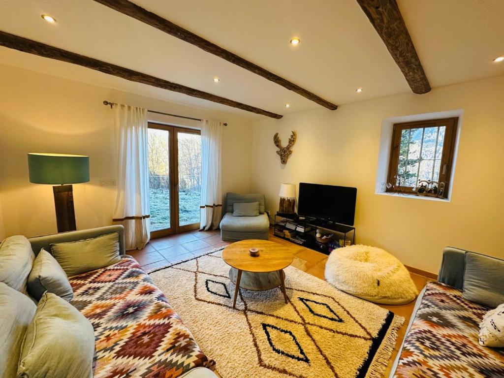 TV/trung tâm giải trí tại Le Chalet de Bémont