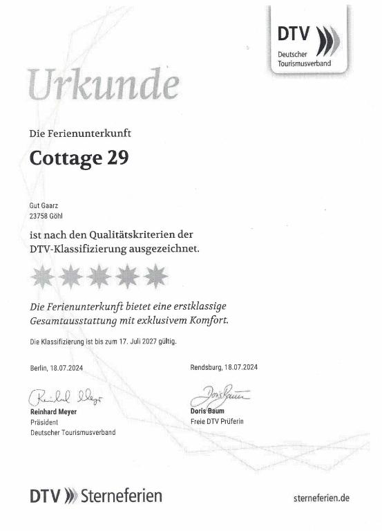 FerienGut Gaarz - Cottage 29 - Apartment