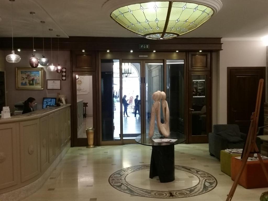Vstupní hala nebo recepce v ubytování Hotel Palazzo Lovera