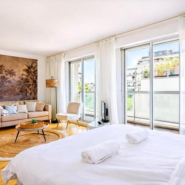 Grand Studio 50 m2 Balcon Porte de Versailles