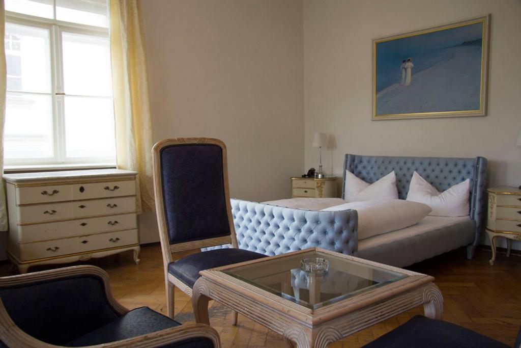 Posezení v ubytování Hotel Mariandl
