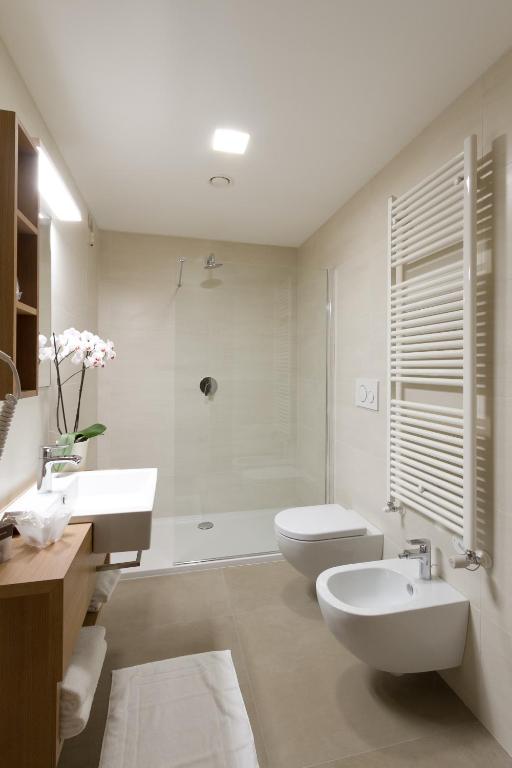 Kúpeľňa v ubytovaní Albergo Al Tarcentino