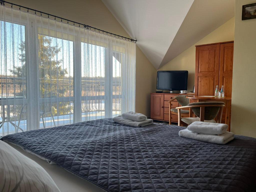Siedlisko Żurawie - Double Room With Balcony