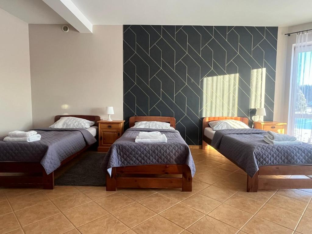 Siedlisko Żurawie - Triple Room With Terrace