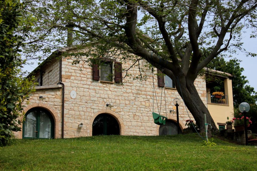 Budova, kde se bed and breakfast nachází