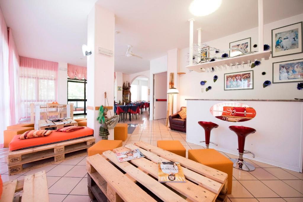 Posezení v ubytování Hotel Settebello B&B